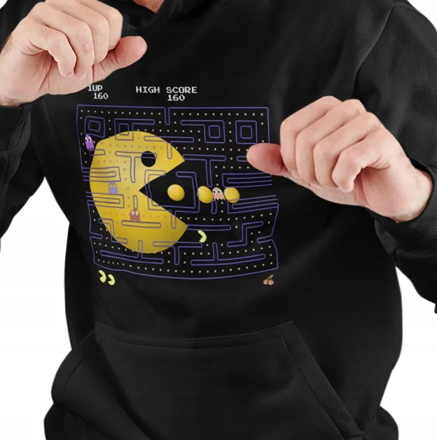 bluza-z-kapturem-gry-pacman2