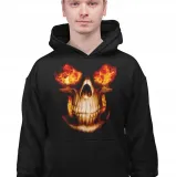 bluza-z-kapturem-chopper-m8-fire-skull-stan-nowy