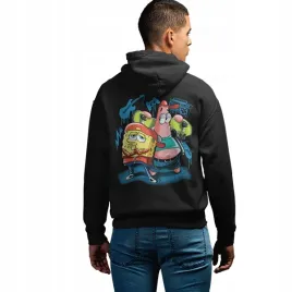 bluza-z-kapturem-horror-rock-punk-rock-spongebob