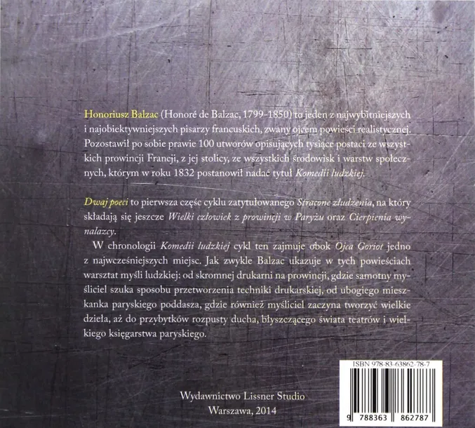 dwaj-poeci-audiobook-lissner-studio-autor-honoriusz-de-balzac