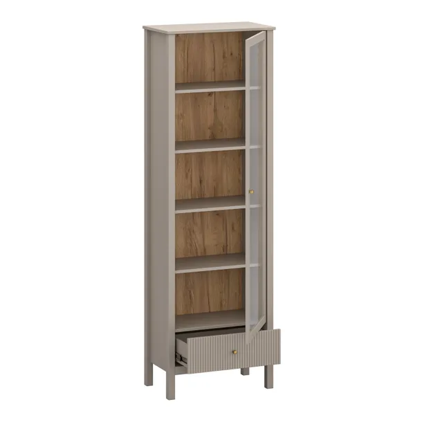 kleo-witryna-1w1s-taupe-glebokosc-mebla-37-cm