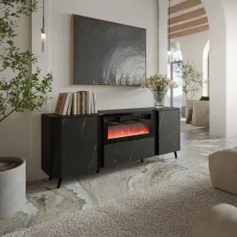 volare-komoda-z-kominkiem-200-czarny-san-sebastian