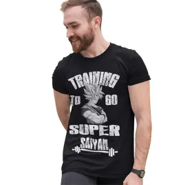 koszulka-dragonball-training-to-go-super-saiyan