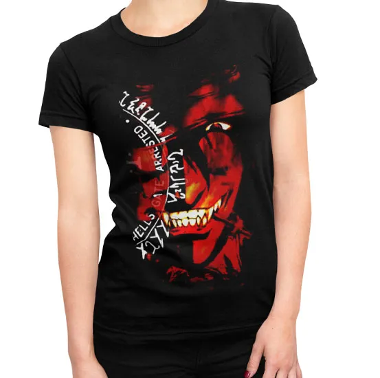koszulka-damska-anime-hellsing-4-stan-nowy