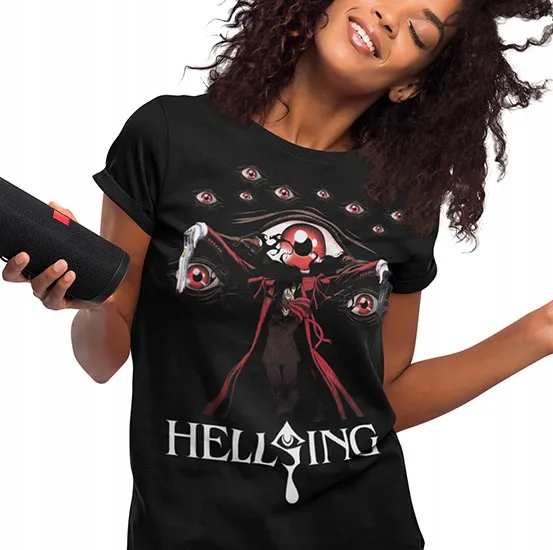 koszulka-damska-anime-hellsing-3-stan-nowy