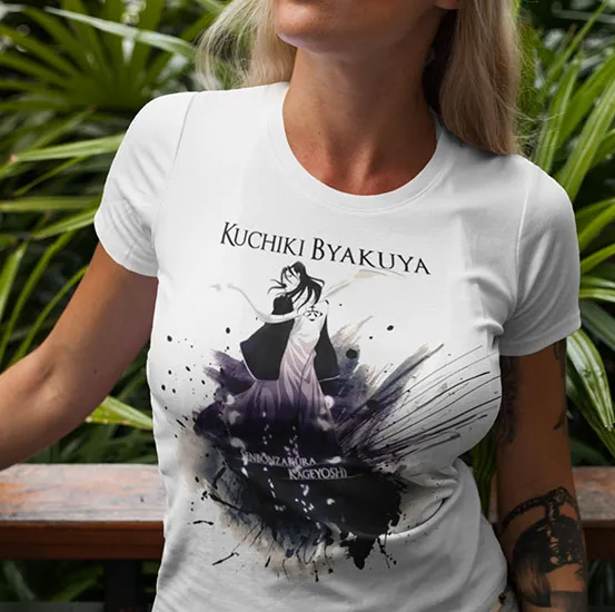 koszulka-damska-bleach-kuchiki-byakuya-stan-nowy