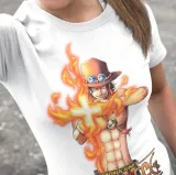 koszulka-damska-one-piece-ace-stan-nowy