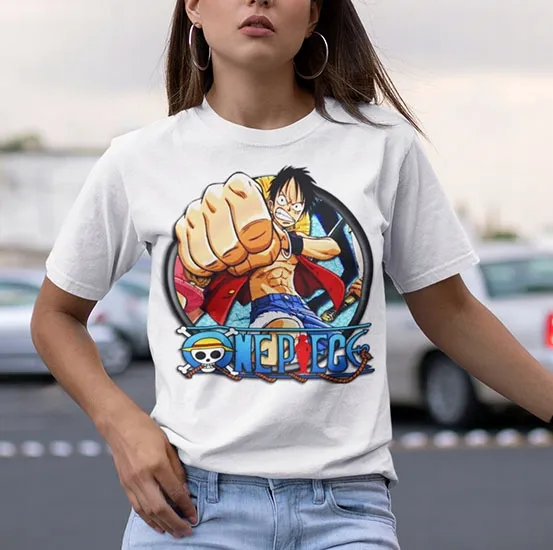 koszulka-damska-one-piece-stan-nowy