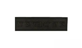 aplikacje-naprasowanki-naszywki-haft-10-x-25-cm-napis-it-is-what-it-is