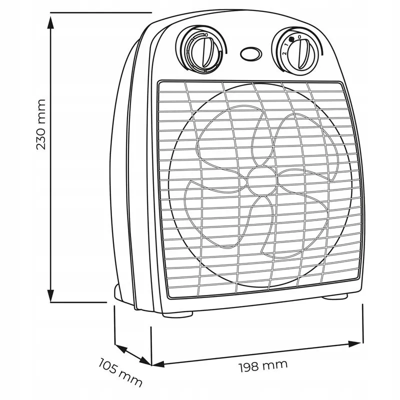 termowentylator-2000w-czarny-328991-stan-nowy