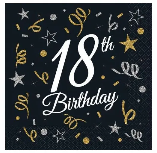 serwetki-18th-birthday-33x33cm