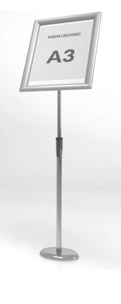 teleskopowy-menu-board-a3-stan-nowy-waga-z-opakowaniem-2-3-kg