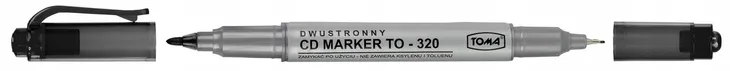 marker-do-cd-dwustronny-czarny-toma-stan-nowy-waga-z-opakowaniem-0-02-kg