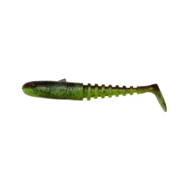 guma-sg-gobster-shad-bulk-115cm-16g-chartreuse-pumpkin