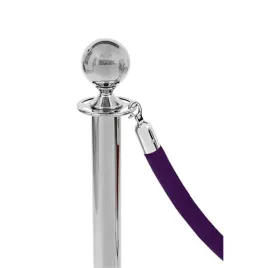 border-welurowy-fioletowy-klamra-chrome