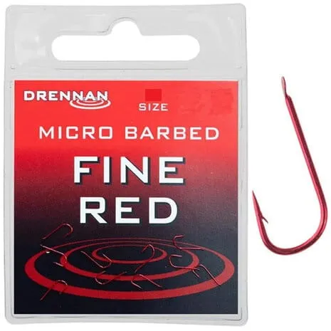 haczyki-drennan-fine-red-no22
