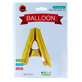 balon-litera-40cm-zlote-balony-rozne-litery