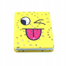 zolte-lusterko-kosmetyczne-rozne-buzki-emotki