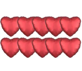 serduszko-balon-foliowy-serce-matowy-45cm-rozne-kolory-zestaw-10szt