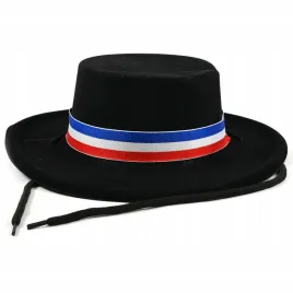 kapelusz-slowianski-z-wstazka-czarna-czapka-teatr-przedstawienie-szkolne