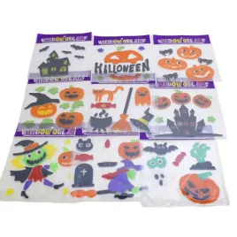 zelowe-naklejki-na-szybe-dekoracja-halloween-zestaw-9-arkuszy-naklejek