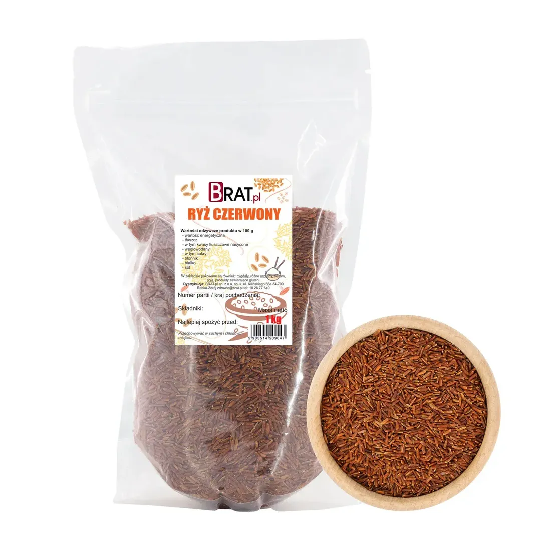 ryz-czerwony-1kg-stan-nowy