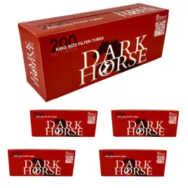 5-x-200-gilz-dark-horse-classic-gilzy-papierosowe-king-size-tyton-tutki-8mm