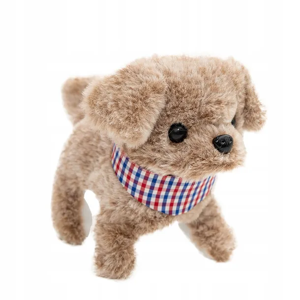 twoj-pupilek-piesek-bezowy-z-chustka-material-plastik-tkanina