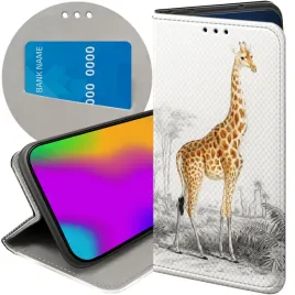 etui-z-klapka-do-motorola-edge-50-fusion-wzory-zyrafa-smieszne-sawanna-case