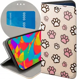 etui-z-klapka-do-motorola-edge-50-fusion-wzory-lapki-slady-lapa-stopa-case