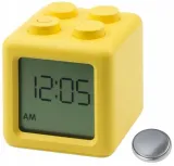 budzik-klocek-zolty-kolor-odcienie-zoltego