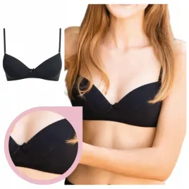 biustonosz-key-tbc024-dla-nastolatek-czarny-gladki-bawelniany-wygodny-80aa