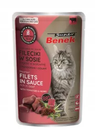 super-benek-fileciki-w-sosie-wolowina-85g