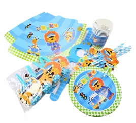 zestaw-urodzinowy-dla-chlopca-policjant-talerzyki-kubki-czapki-urodzinowe