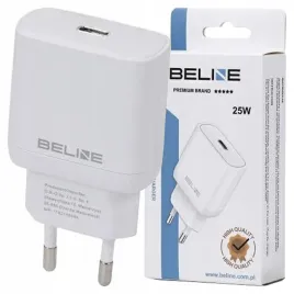 beline-ladowarka-sieciowa-1x-usb-c-25w-pd-3-0-do-telefonow-biala-gan