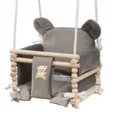 hustawka-dla-dzieci-do-domu-i-ogrodu-taras-3w1-mocna-drewniana-podusie-mis-stan-nowy