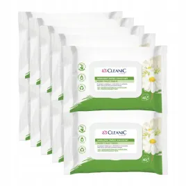 10-x-cleanic-nawilzany-papier-toaletowy-ekstrakt-z-rumianku-40-sztuk