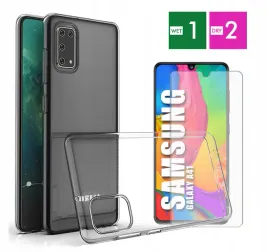 etui-do-samsung-galaxy-a41-clear-case-wzmocnione-ochronne-pancerne-szklo