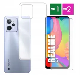etui-do-realme-c31-clear-case-wzmocnione-ochronne-pancerne-szklo