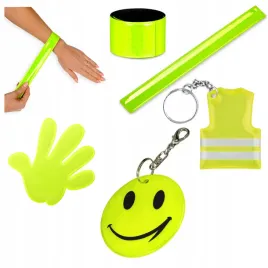 zestaw-odblaskow-opaska-odblaskowa-brelok-buzka-kamizelka-naklejka-piatka