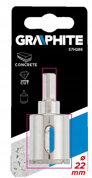 graphite-wiertlo-diamentowe-do-gresu-22mm-57h286-kod-producenta-57h286