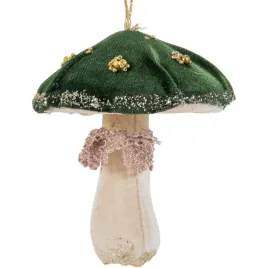 zielony-grzybek-z-weluru-zawieszka-choinkowa-12-cm-ksztaltka-swiateczna