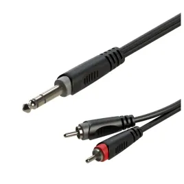 kabel-audio-jack-6-3mm-stereo-2-x-rca-3m-roxtone-sayc110l3