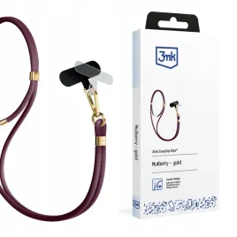 smycz-do-smartfona-3mk-easyclip-elite-bordowa