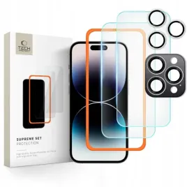 szklo-hartowane-tech-protect-supreme-set-na-iphone-16-pro-przezroczyste