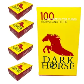 5-x-dark-horse-extra-long-filter-xl-100-szt-gilzy-papierosowe-ks-tutki-8mm