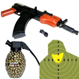 karabin-kalasznikow-ak47-pistolet-kulki-i-tarcza