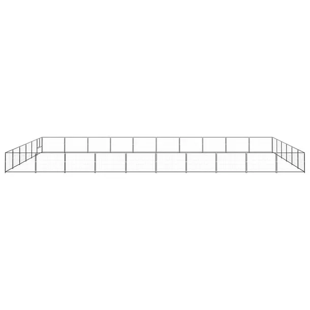 kojec-dla-psa-czarny-60-m-stalowy-stan-nowy-odstep-miedzy-pretami-1-cm