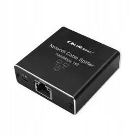 qoltec-rozdzielacz-splitter-mini-switch-1x2-port-rj45-or-1000mbps-or-usb-c-or