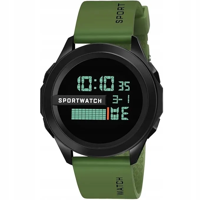 ❤noteさま❤EnergyWork❤❤✨ ZEGAREK SPORTOWY Z PODŚWIETLENIEM LED ELEKTRONICZNY DUŻY